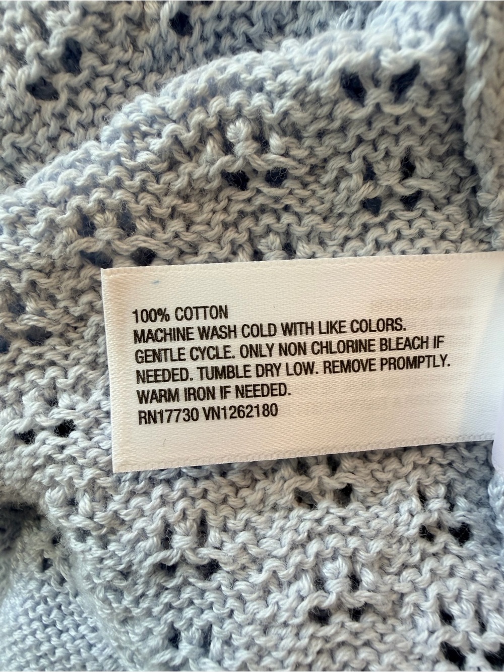Universal Thread Light Blue Button-Front Cardigan - Picture 5 of 7